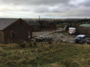 The site of Isaac Button's workshop, just after the flattening of his old kiln