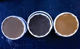 Glaze ingredients drying (dhustone, wood ash and local clay)